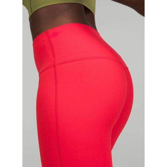 Lululemon Align High-Rise Crop 23" Love Red Leggings-sz 6 - Picture 6 of 11
